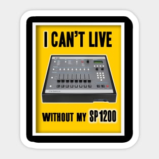 Can't Live Sticker